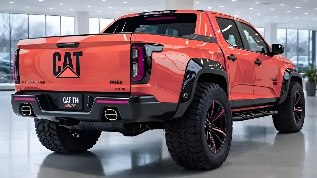 Caterpillar Pickup 2026: Potencia Heavy-Duty con Diseño Industrial y Utilidad Moderna