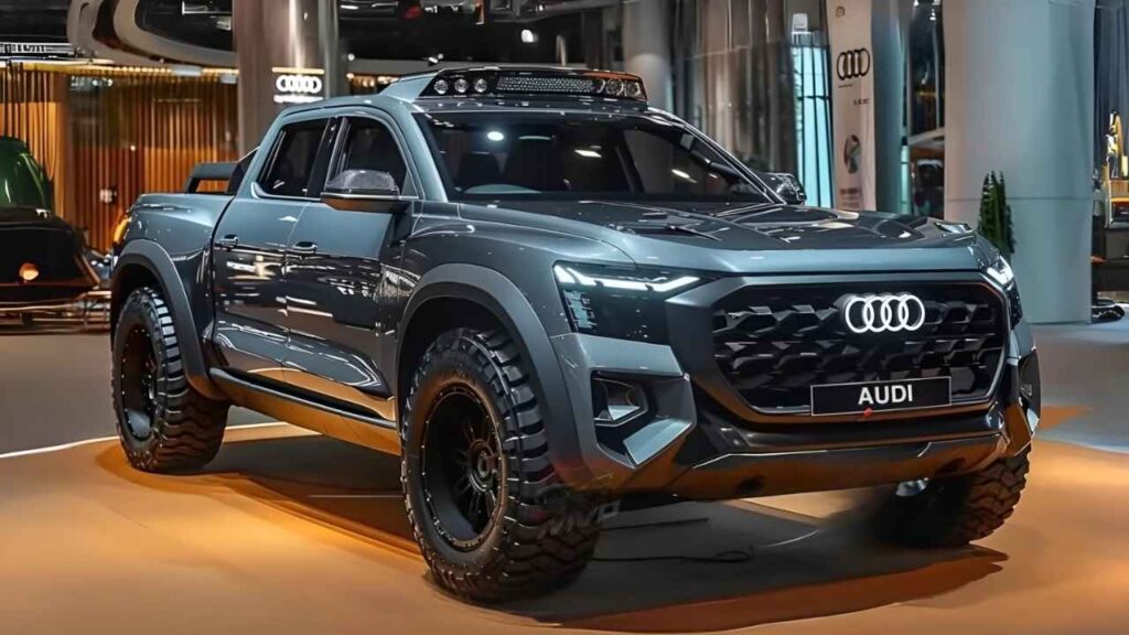 Audi Pickup Truck 2026: Diseño colorido, lujo icónico y potencia superior